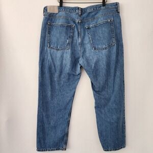 Everlane The Relaxed Straight‎ Fit button fly jeans womens size 33 Reguar